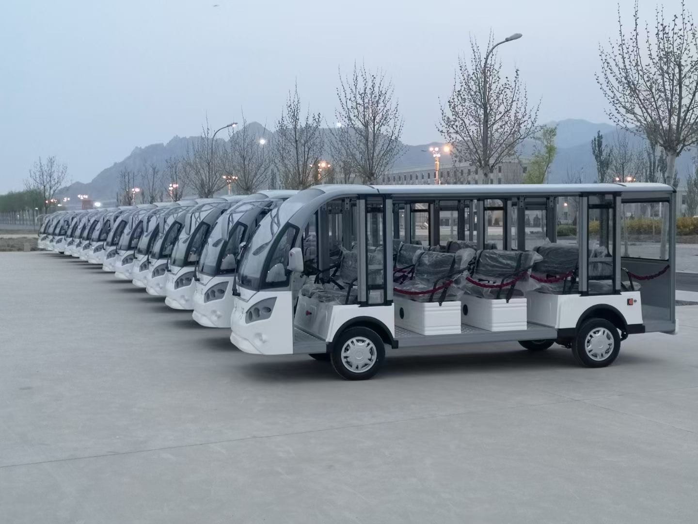 Quality testing and inspection of sightseeing vehicles