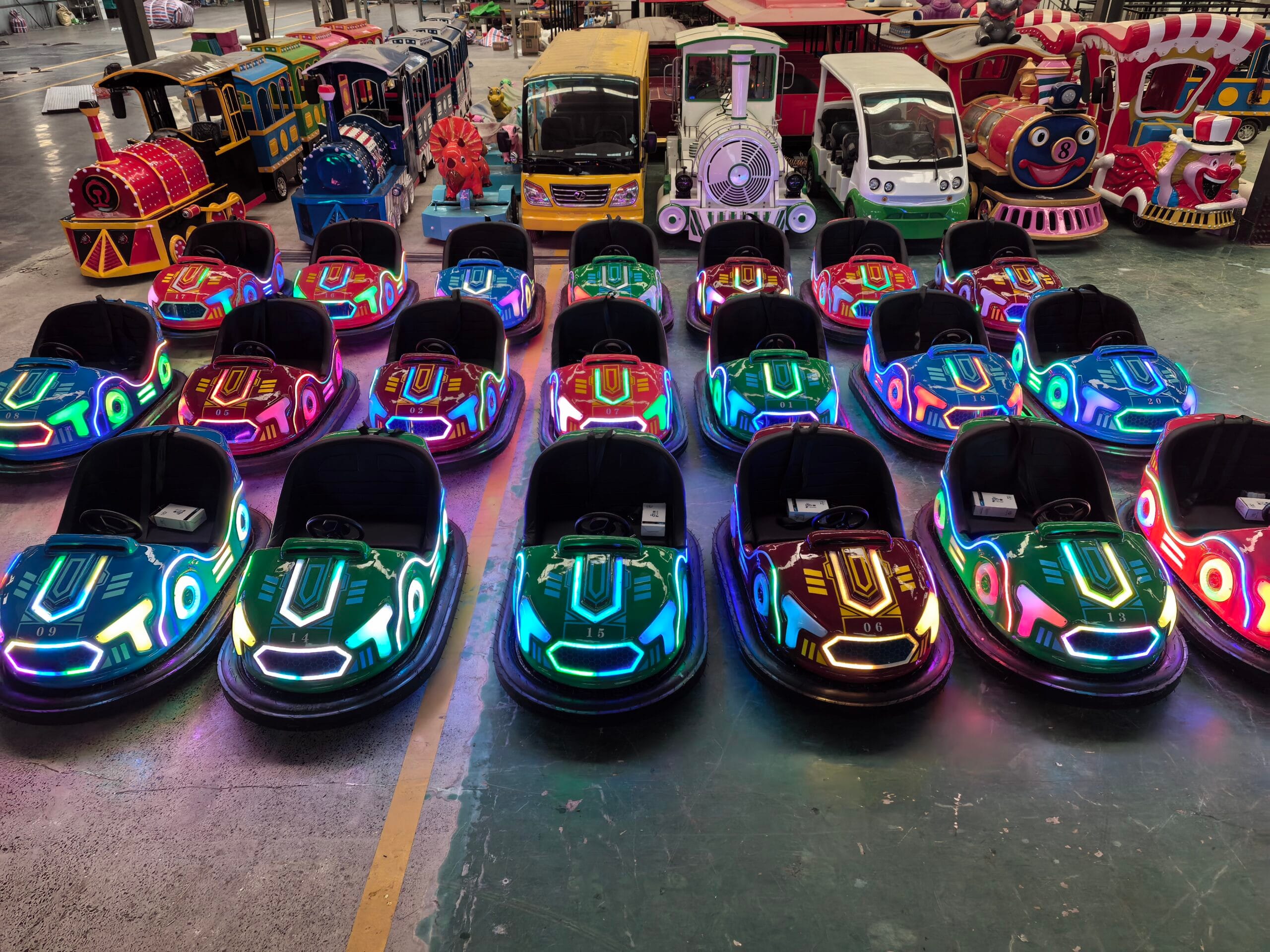 Battery bumper cars for sale - no grid required