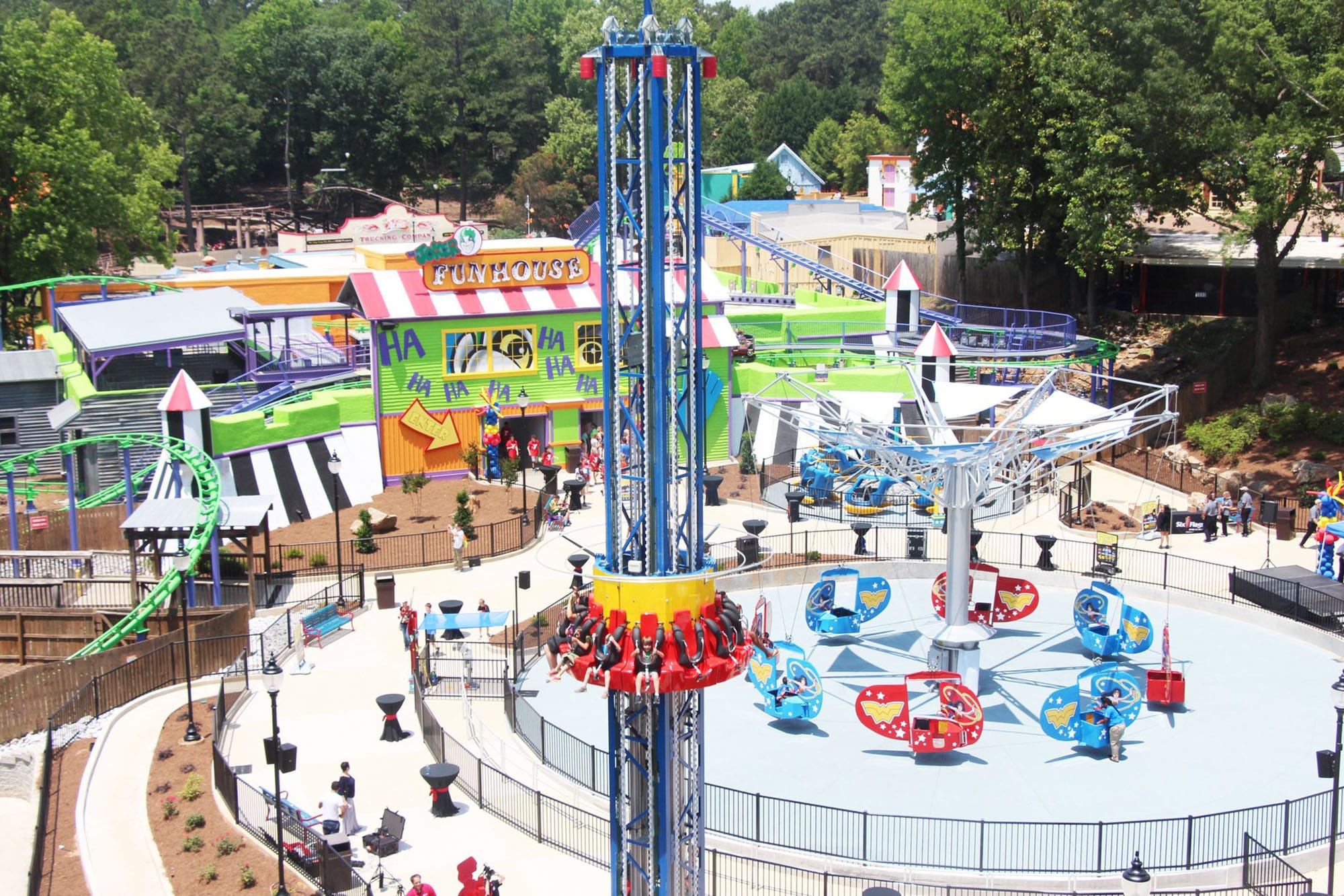 Sky Tower 27 shoot and drop tower ride - 27m full height thrill