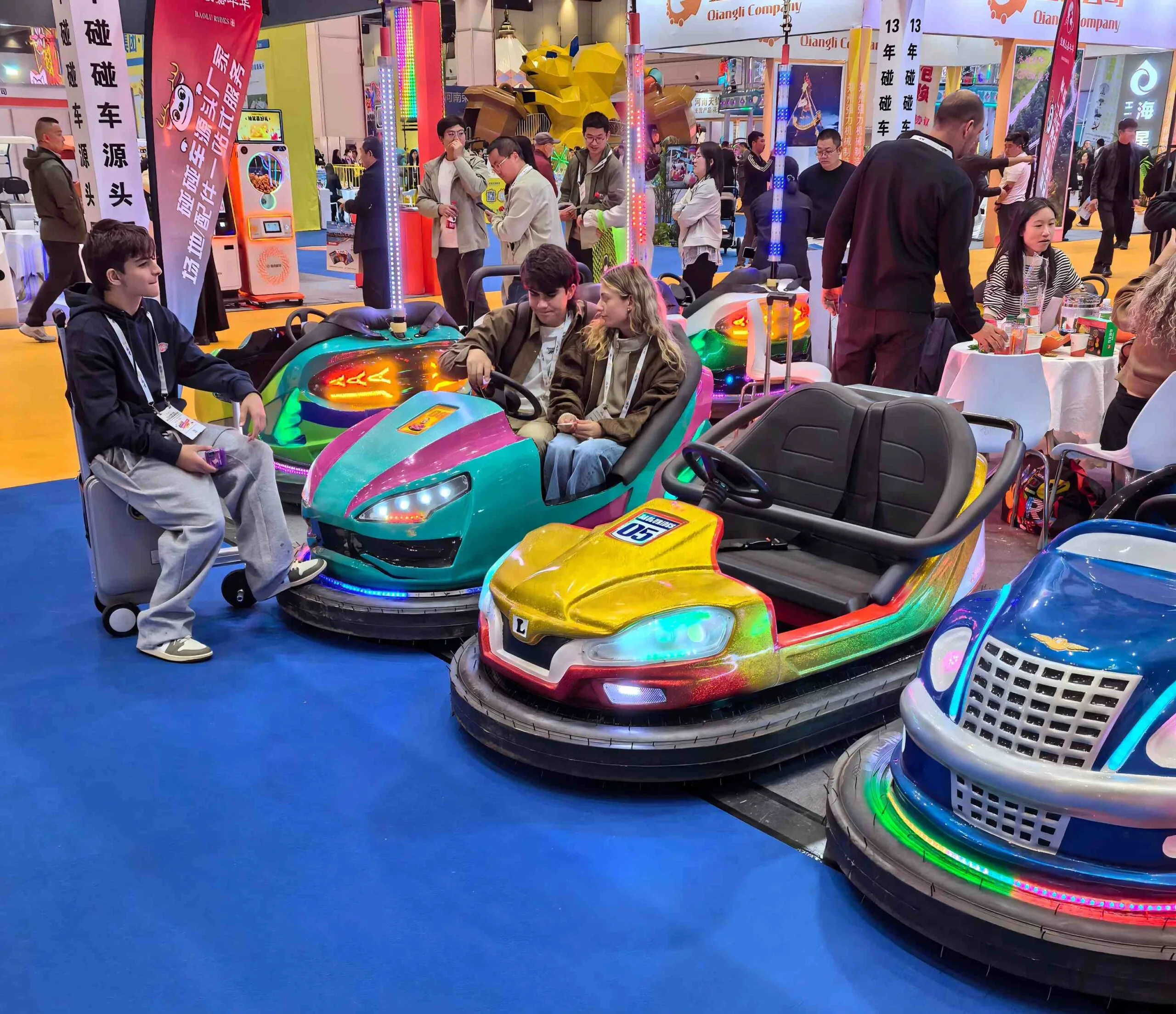 Home Ceiling-Grid Bumper Cars