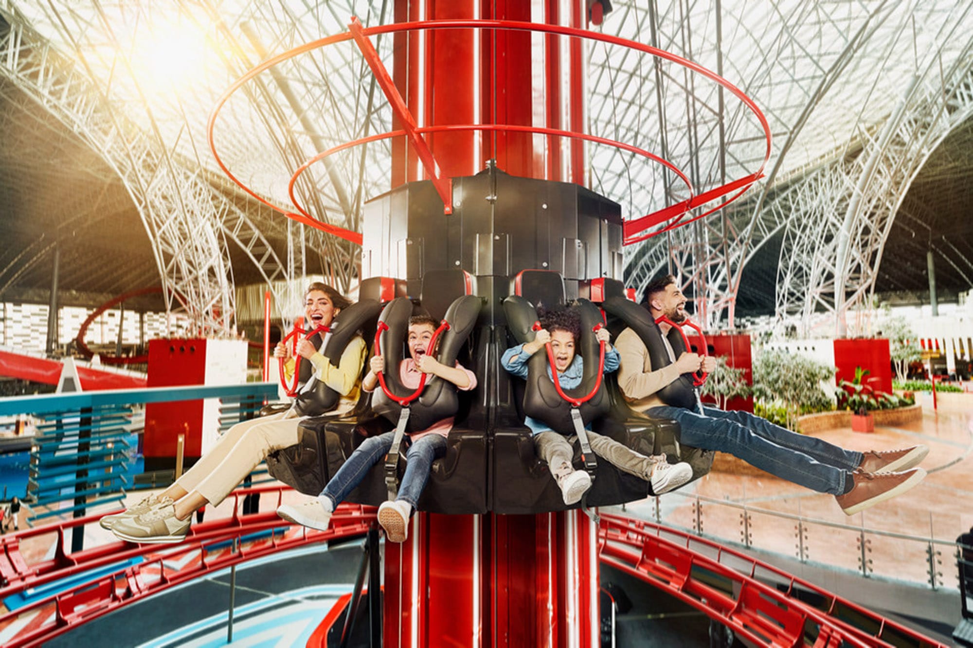 SKY TOWER Lite 15 Sky Tower 15 shoot and drop tower ride - full height thrill