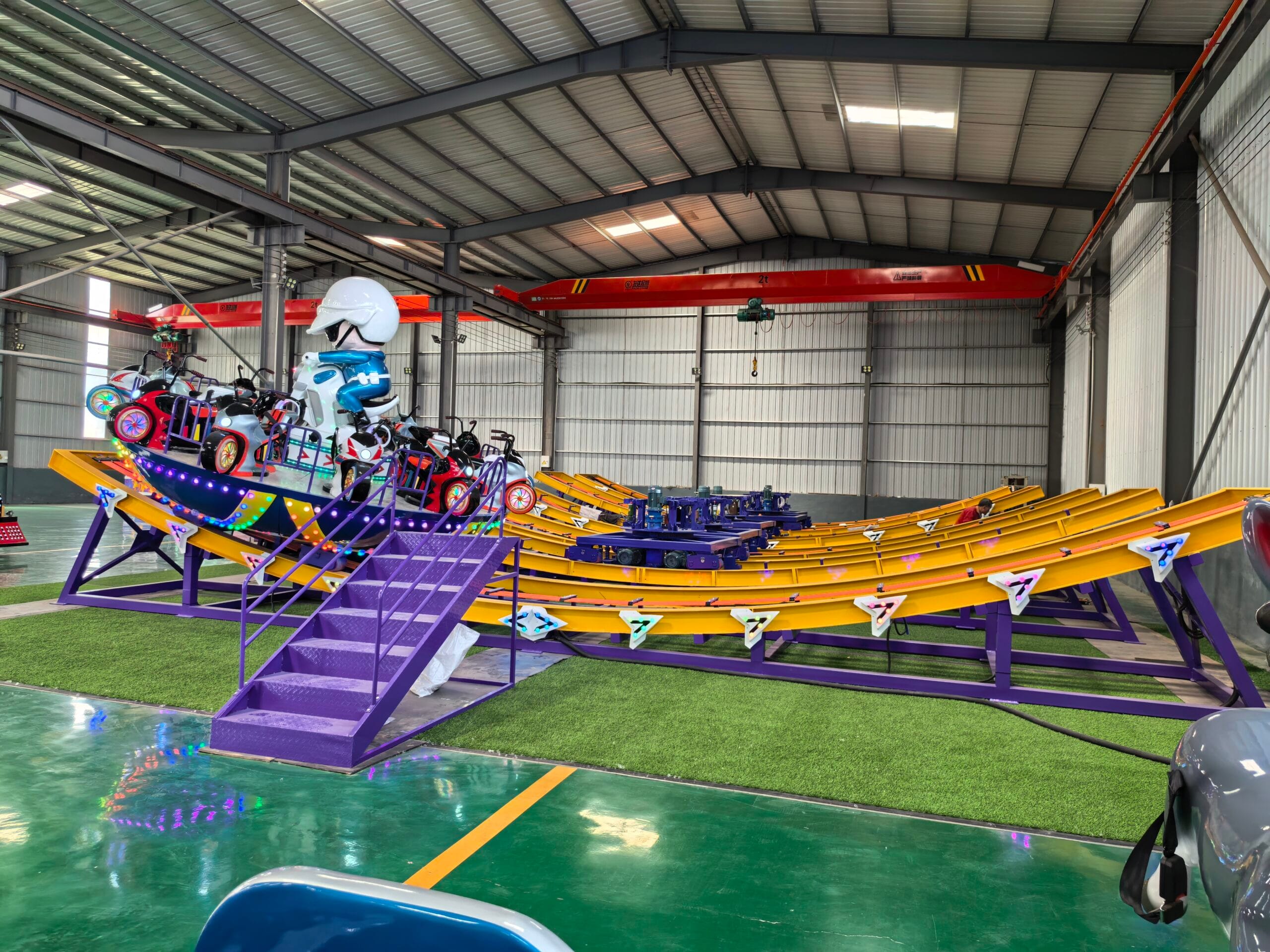 Mini UFO Slide Ride for kids - Kiddie Disco UFO Ride