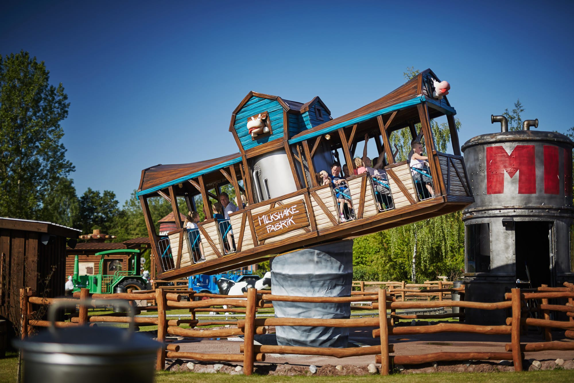 Crazy Barn Ride for sale - country style family thrill ride