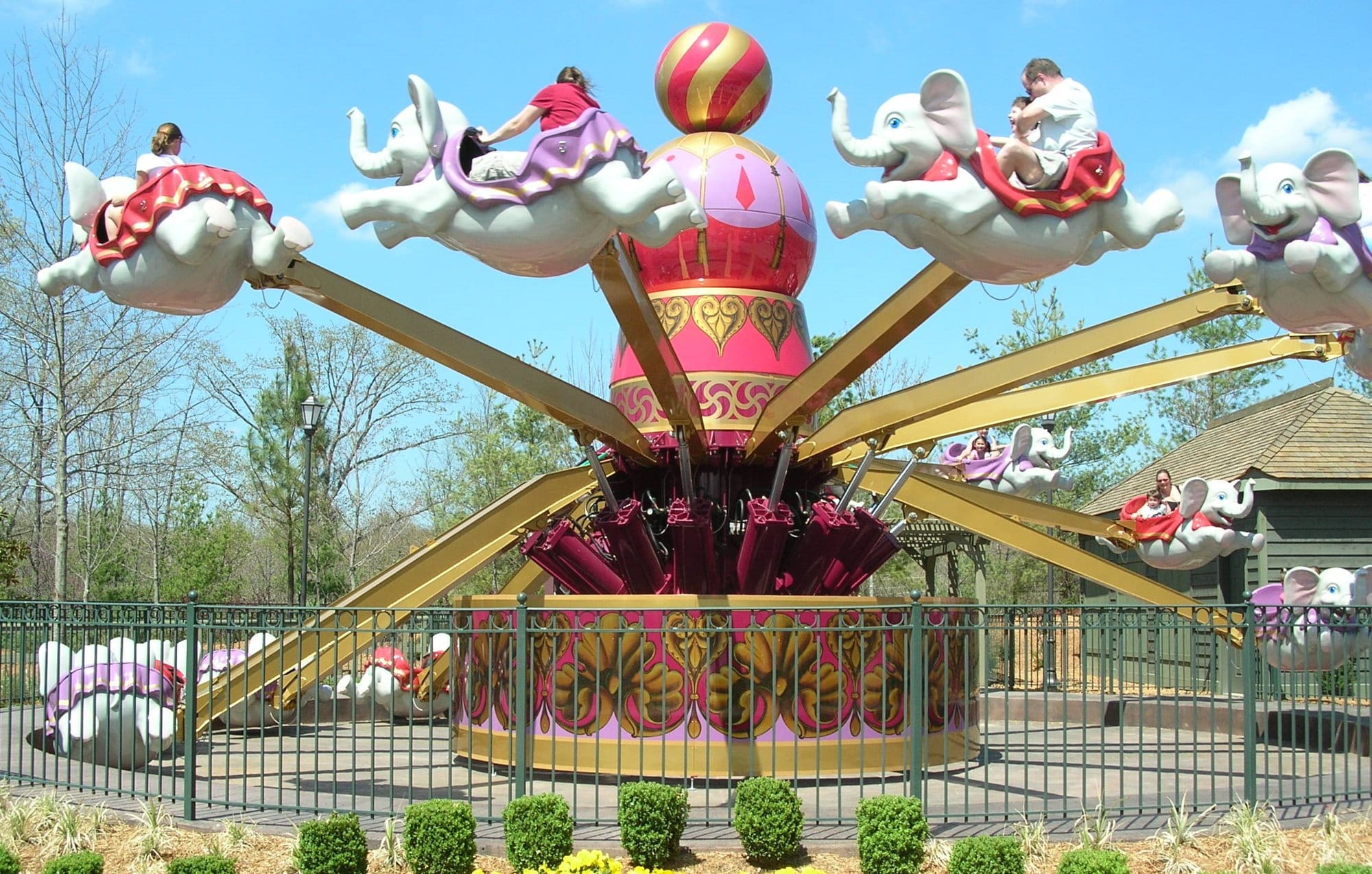 Aero Top Jet 12 Dumbo flying elephant themed self-control plane ride for sale