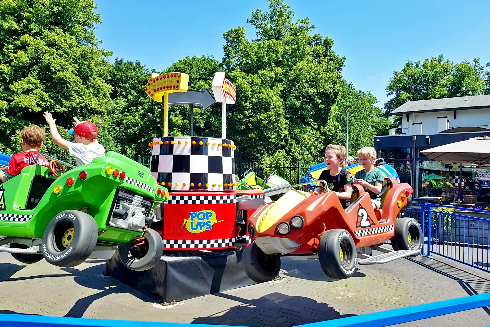 Bounce Spin Ride Cars model – kids bouncing car ride for sale