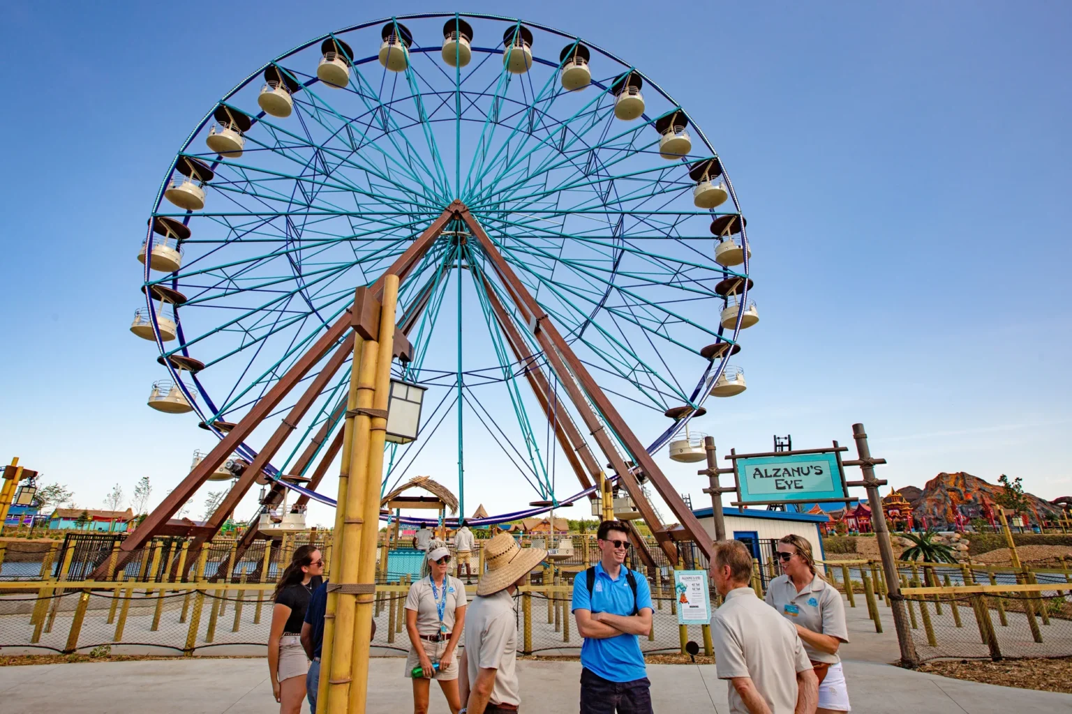 33M Ferris Wheel for sale - 144-seat observation wheel for large amusement parks