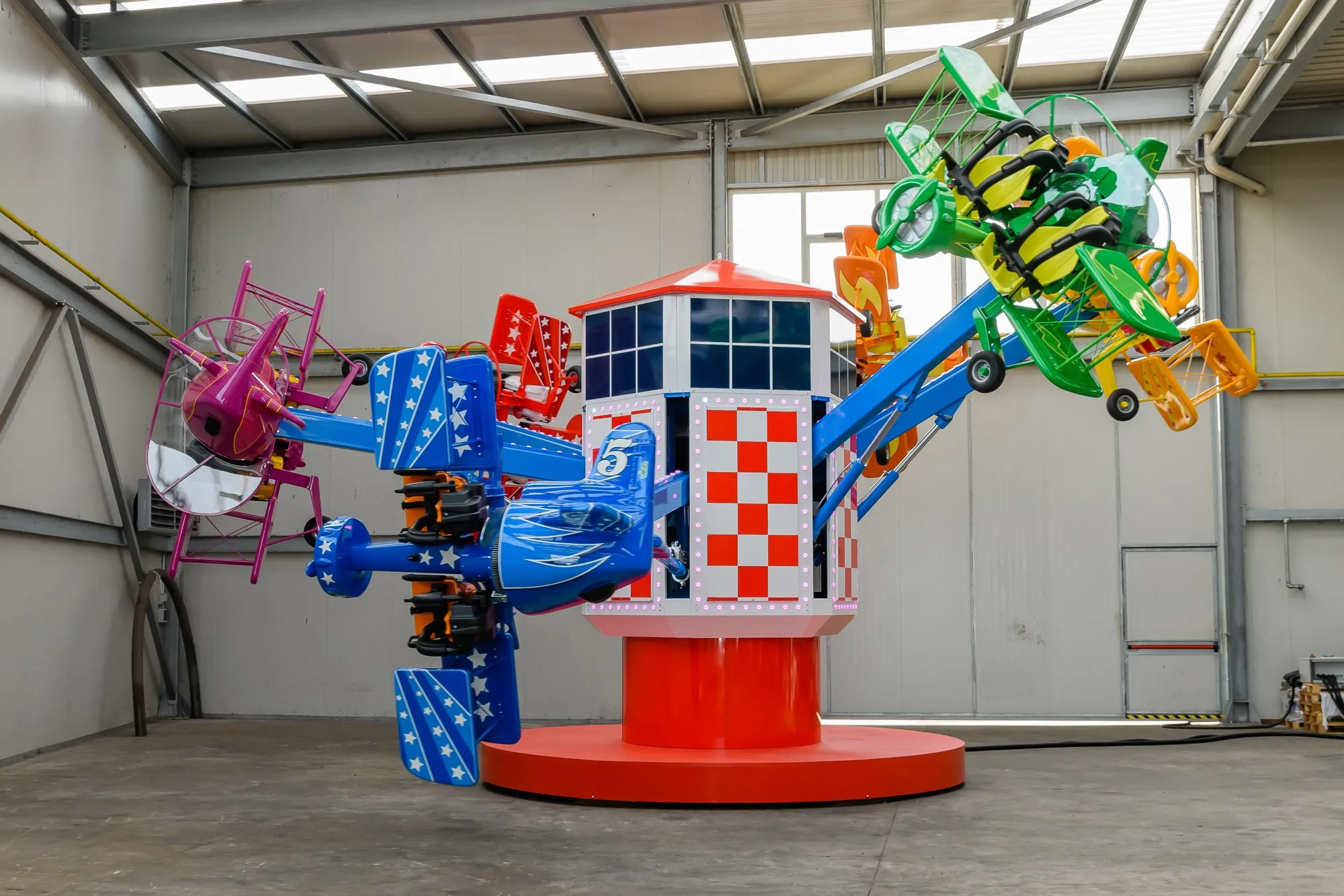Interactive Plane Ride for sale – self-control aerobatic airplane with passengers