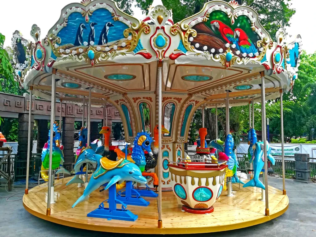 7m Carousel – 26 Seat Amusement Park Carousel Manufacturer