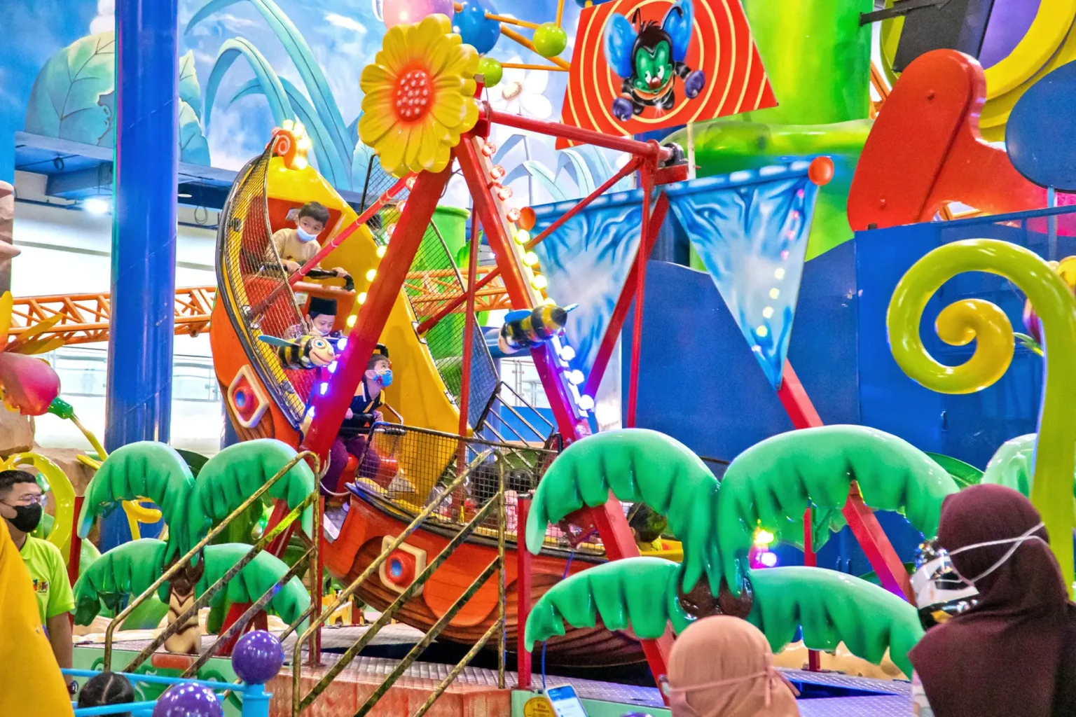 Mini Pirate Ship Ride for sale - kids swinging viking ship ride