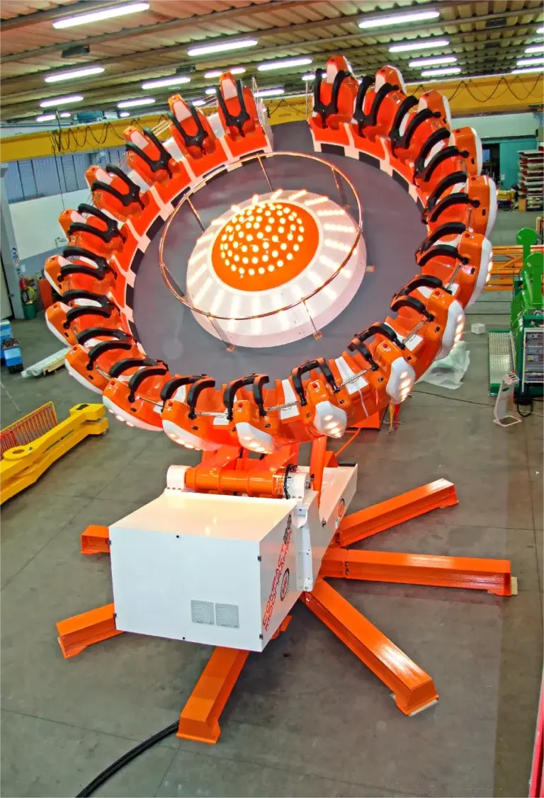 Super Tagada Ride for sale – high-thrill Disco Tagada amusement ride with passengers