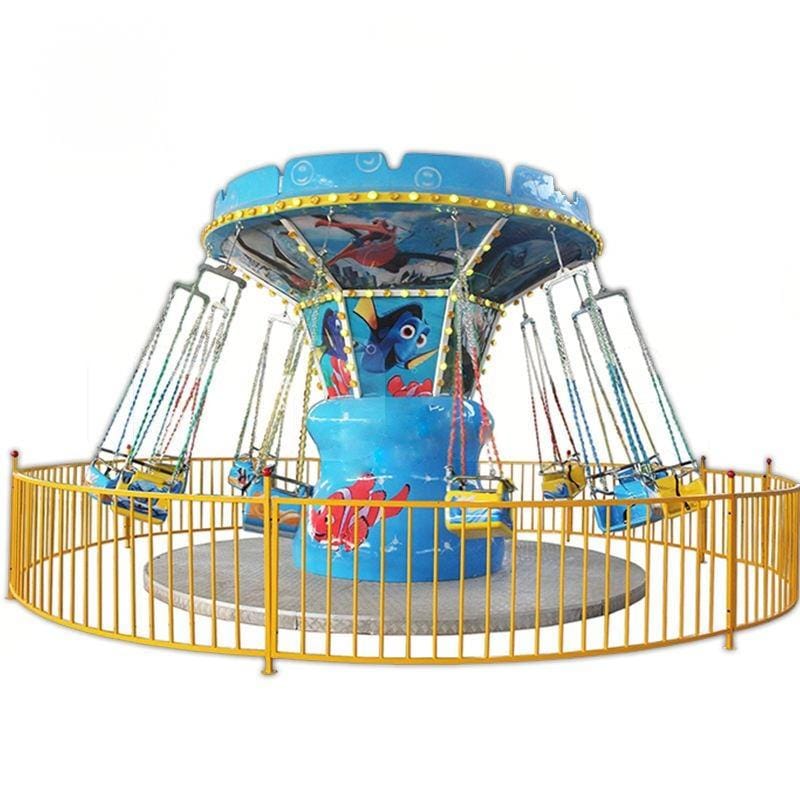 Kiddie Swing Ride – 12/20 Seat Kids Flying Chair Ride Manufacturer