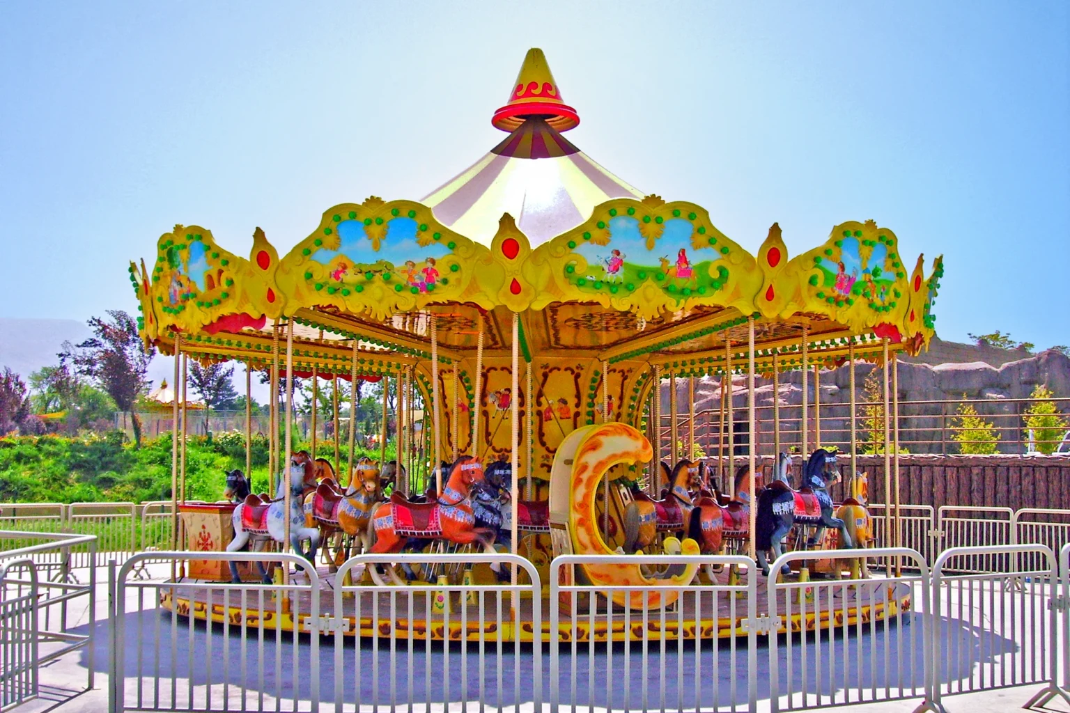 10m Carousel – 44 Seat Amusement Park Carousel Manufacturer