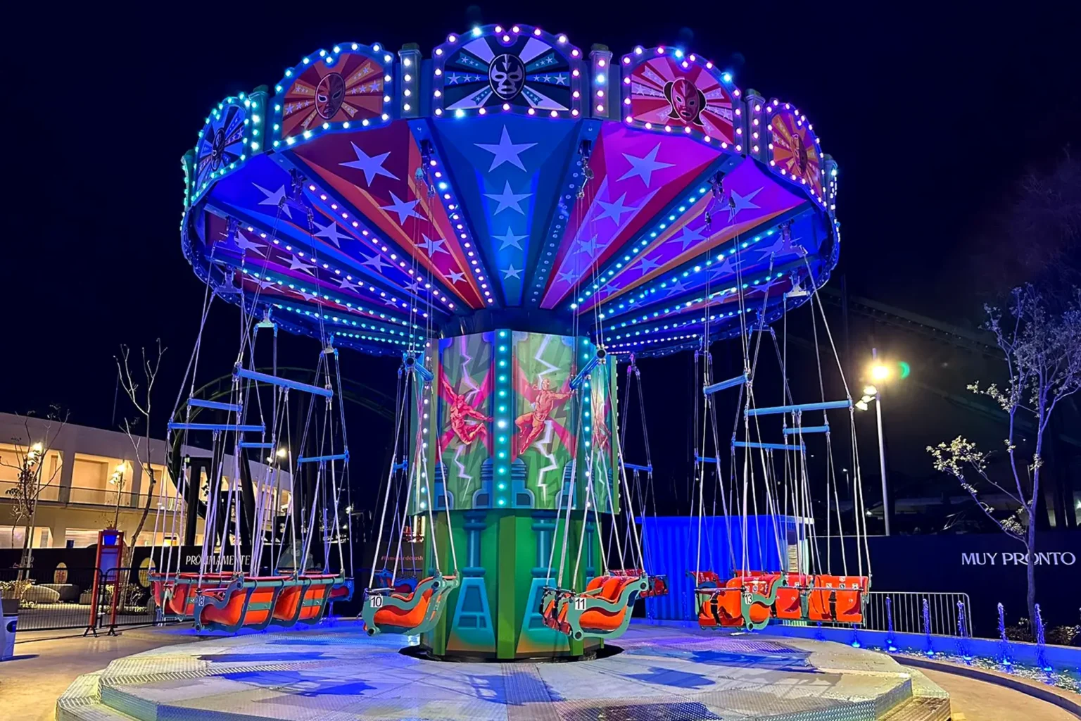 Family Swinger – 32 Seat Flying Chair Swing Ride Manufacturer