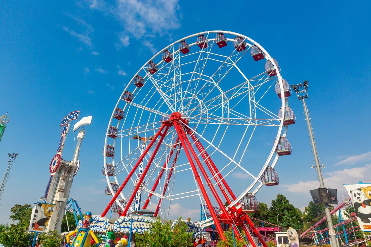40M Ferris Wheel with 26 gondolas - large observation wheel for family entertainment