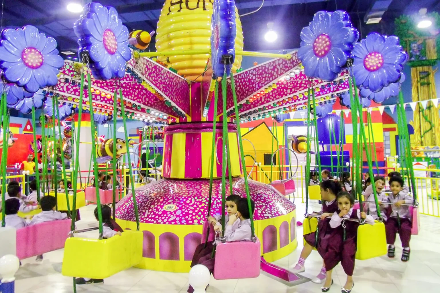 HONEYSWING – 32 Seat Kids Bee Theme Swing Ride