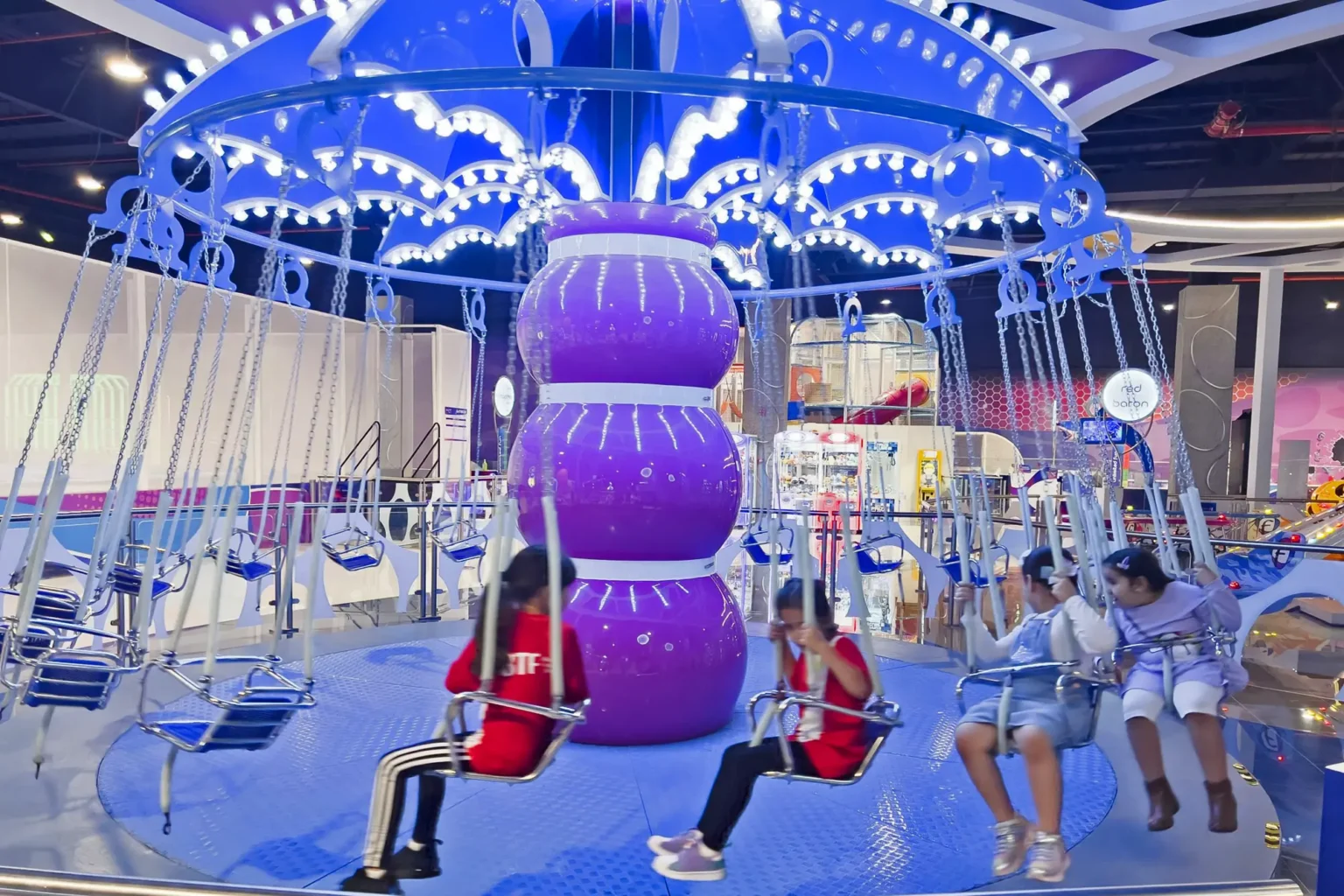 TOYSWING – 20 Seat Curved Roof Kids Swing Ride