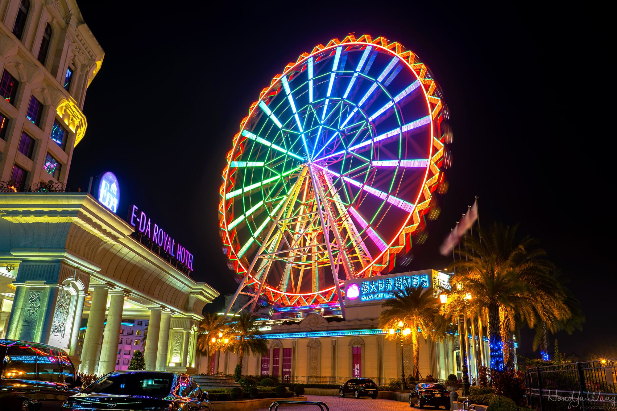 80M Ferris Wheel with 40 cabins - giant observation wheel for amusement parks and city landmarks