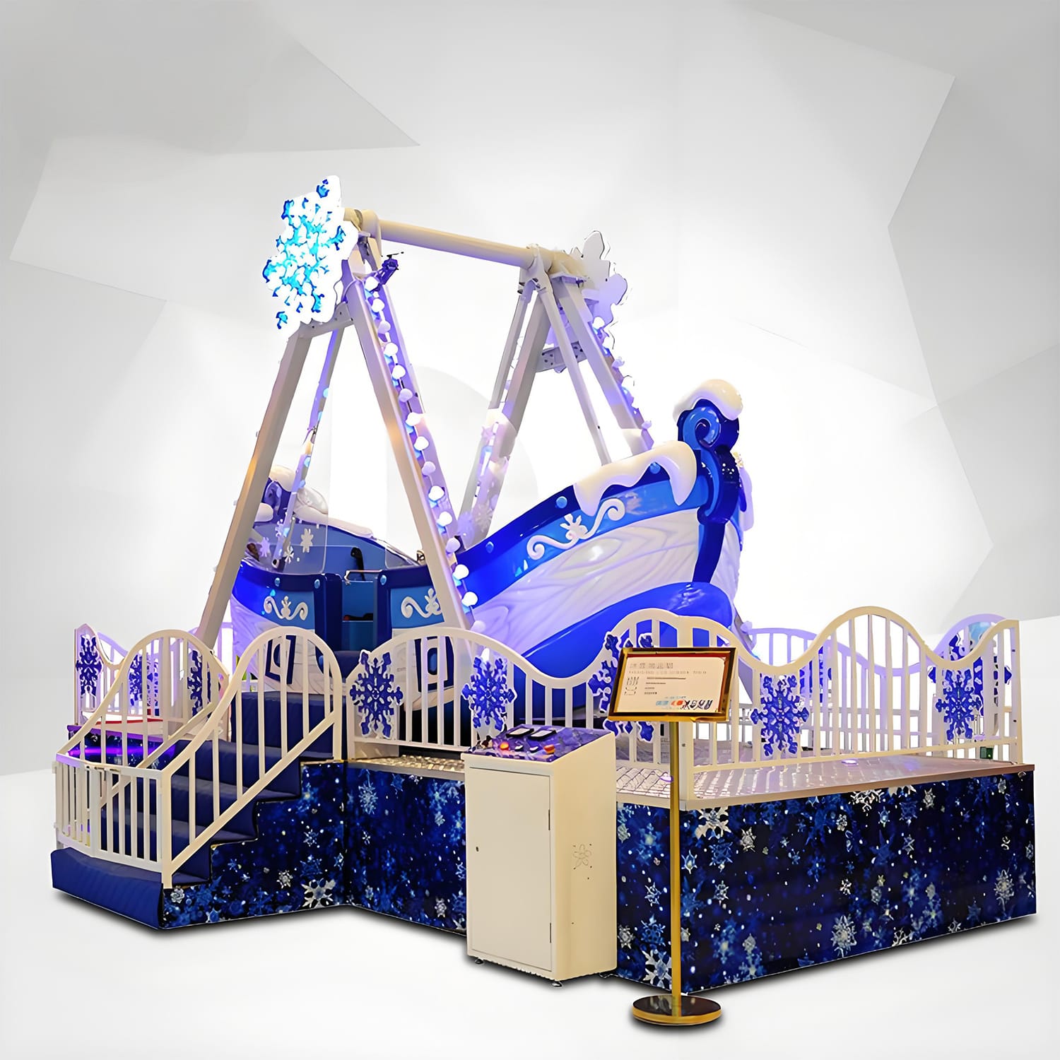 Mini Pirate Ship Ride for sale - kids swinging viking ship by JHRides